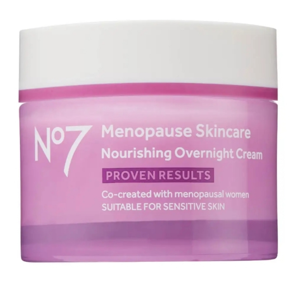 No7 Menopause Skincare night cream